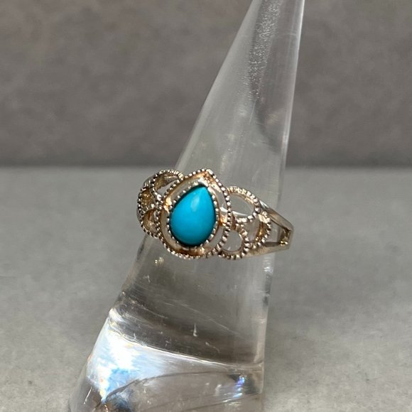 Turquoise Sterling Ring - Picture 16 of 16
